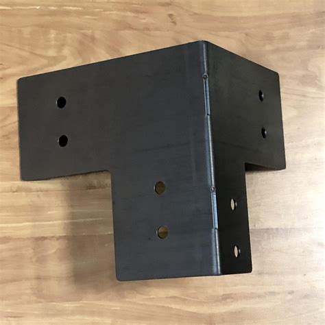 metal post-to-deck bracket|heavy duty deck brackets.